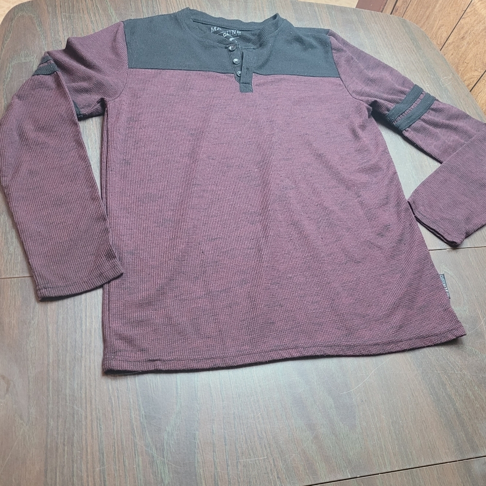 Machine Red and Black Sweaters Cozy Knit Pullover